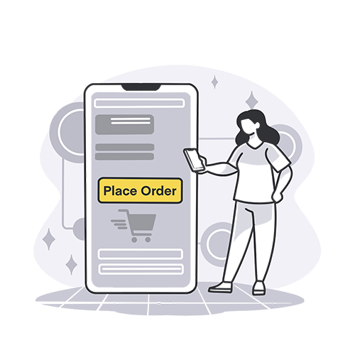 Place your order illustration