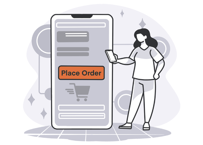 Place your order illustration-new
